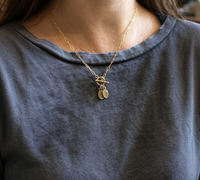 Collier en acier inoxydable 316L avec chaîne trombone, fermoir PVD plaqué or, pendentif double ovale vierge, bijoux personnalisés gravés, vente en gros