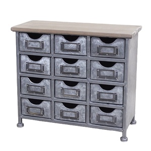 Lindo Mini Mueble <span class=keywords><strong>Industrial</strong></span> <span class=keywords><strong>Vintage</strong></span>, Gabinete de Almacenamiento de <span class=keywords><strong>Metal</strong></span> - Product Image 1