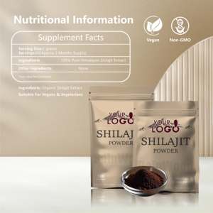 Prezzo all'ingrosso 1kg estratto di acido fulvico Silajit Private Label <span class=keywords><strong>Shilajit</strong></span> in polvere - Product Image 2