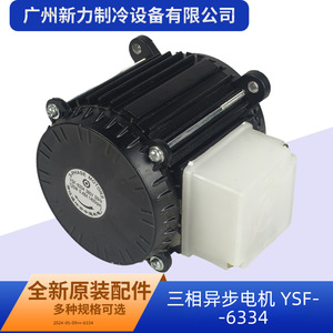 Motor Asíncrono YSF-6334 de 120W, 380V, 50Hz, 1500RPM, Trifásico, Montaje a Base, Totalmente Cerrado, Carcasa de 63mm - Product Image 5