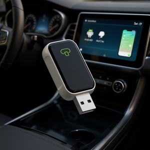 Adaptador Inalámbrico 2 en 1 para Carplay y Android Auto, Universal, Plug and Play, USB Tipo C, Wi-Fi 6, Bluetooth 5.4, para Autos - Product Image 2