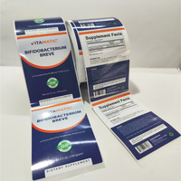 Étiquette autocollante personnalisée avec votre logo, autocollant en papier imperméable pour bouteille cosmétique, pot, emballage de produits ménagers