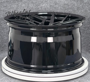 ขอบล้อแม็กสีดำเงา5X112 5X114.3กำหนดเอง20 21 22นิ้วสำหรับ <span class=keywords><strong>Mercedes</strong></span> <span class=keywords><strong>Benz</strong></span> AMG GTS C43 C63 G63 E63ล้อ S63แบบ GLC - Product Image 4