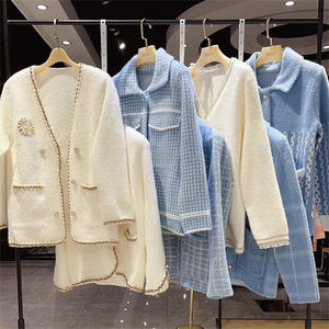 Ropa de Otoño e Invierno 2022, Cárdigan, Abrigo con Aroma Delicado, Suéter para Mujer, Ropa de Segunda Mano al por Mayor - Product Image 2