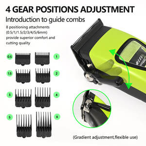 Nuevo Cortapelos IPRO con Motor BLDC sin Escobillas de Rotor Externo a 9800RPM, Kit Profesional de Cortadoras y Recortadoras para Barbería, Máquinas de Barbería - Product Image 6