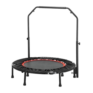 <span class=keywords><strong>Trampolino</strong></span> da interno nero da 40 pollici all'ingrosso per saltare pieghevole per bambini adulti Yoga donne letto <span class=keywords><strong>trampolino</strong></span> rotondo - Product Image 3