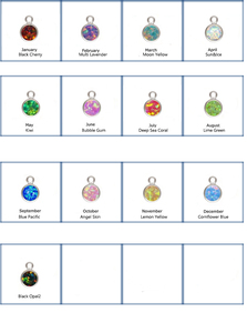 Nhà Máy bán hàng trực tiếp thời trang 925 Sterling bạc giả Opal đá quý quyến rũ cho Vòng cổ làm đồ trang sức - Product Image 3