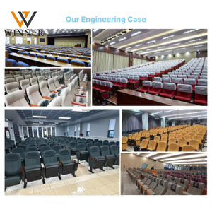 Chaise <span class=keywords><strong>de</strong></span> théâtre pliable, auditorium, cinéma, salle <span class=keywords><strong>de</strong></span> sport, prix <span class=keywords><strong>de</strong></span> gros d'usine, confortable, durable, avec tablette d'écriture en <span class=keywords><strong>bois</strong></span> en option, design moderne - Product Image 4