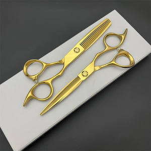 Ciseaux de coiffure Golden 440C, ciseaux à effiler de 6 pouces pour coiffeur, usage esthétique, lame standard pour droitier - Product Image 2