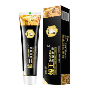 Pasta gigi Queen Bee, pasta gigi pencerah gigi menghilangkan noda, penghilang bau mulut segar, memelihara gusi (110g) rumah lebah - Product Image 1