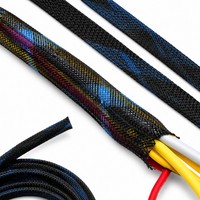 Manguito Trenzado de Protección Térmica para Cables de Minería y Construcción, Tejido Cerrado, Resistente, Premium, Profesional