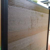 6ft Tuindecoratie Outdoor Wpc Composiet Privacy Hek Panel Anti-Corrosie Laag Onderhoud Duurzaam Exterieur Hekwerk