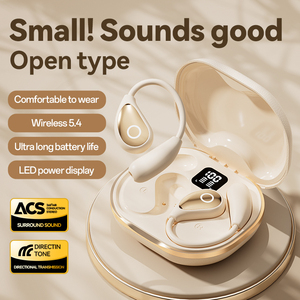 หูฟังไร้สาย M95 OWS แบบเกี่ยวหู ดีไซน์นุ่มสบาย พรีเมียม ผิวสัมผัสหนัง พร้อมคุณสมบัติการโทรแบบ HD และหน้าจอ LED แสดงสถานะแบตเตอรี่ - Product Image 2