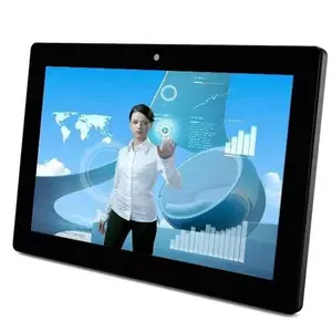 Cadre en plastique Écran de lecteur publicitaire numérique d'intérieur Centre commercial Écran publicitaire LCD Nouveau PVC SDK TFT, Produit LCD 10.1 pouces Noir