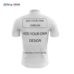 Maillot de cyclisme personnalisé à manches courtes 2023, poids léger OEM 100% polyester, maillot de cyclisme respirant pour hommes par sublimation - Product Image 3