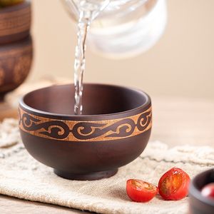 Cuenco de madera de azufaifa, estilo Coco, diseño japonés - Product Image 2