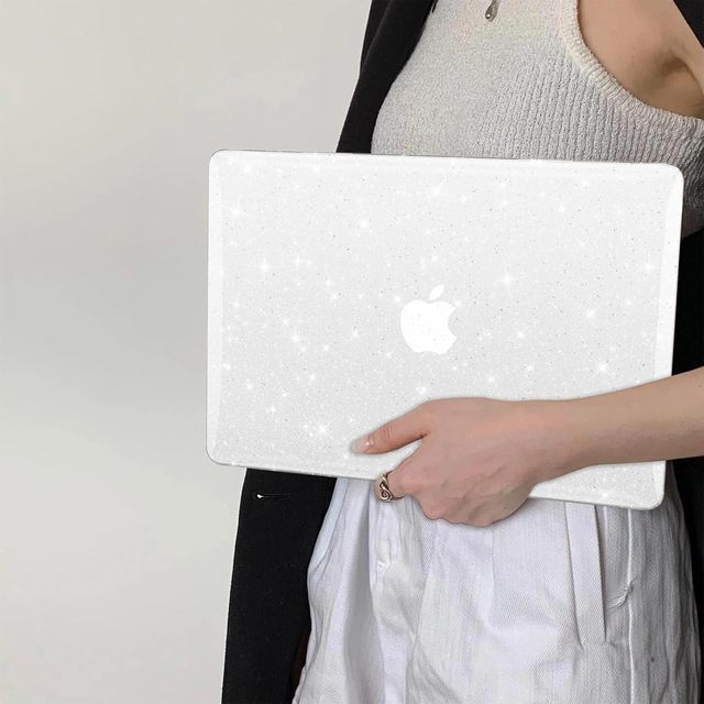Glitter Laptop Case for MacBook Pro 16.2 Inch M5 M4 M3 M2 M1 Pro/Max A3429 A3428 A3403 A3186 A2991 A2780 A2485 Hardshell Cover