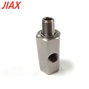 Bán Hot Cảm Biến Áp Suất Dầu Kết Nối Tee Để NPT Adapter Dây Cấp Nguồn Đồng Hồ Đo T Phụ Kiện Thép Không Gỉ Chất Lượng Cao - Product Image 1