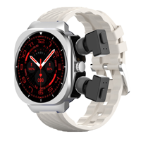 Nuevo Reloj Inteligente Z19 2 en 1 con Auriculares, Pantalla HD, Cuerpo de Metal, Llamadas BT, Auriculares TWS, Monitor de Actividad Física Deportiva
