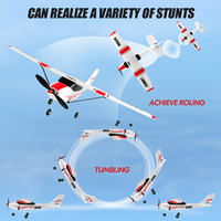 Avion modèle Cessna 172 en mousse EPP des États-Unis, 4 canaux, moteur brushless, avion RC à aile fixe, 2,4 GHz, jouet télécommandé d'extérieur, cadeau pour les passionnés de vol.