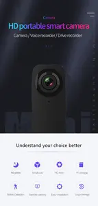 Bestseller Full Hd 1080P Mini Body Camera Body Beveiliging Met Lange Opname Batterij Micro Mini Camera