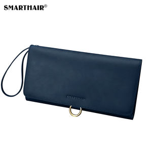 Borsa espositiva per forbici per capelli in vera pelle di cavallo pazzo borsa per forbici da barbiere per parrucchieri - Product Image 5