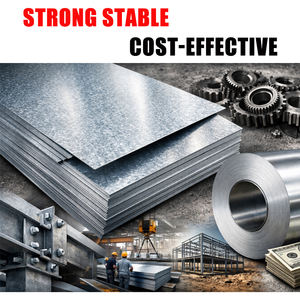 Hecho en China 0,3mm 0,5mm 0,8mm Espesor 4 8 Placas de acero galvanizado - Product Image 5