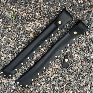 New cross-border PU leather drumstick bag, personalized drummer gift, drumstick <b>box</b>, leather stand, drumstick <b>storage</b> bag - Product Image 4