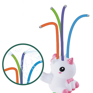 Aspersor de Agua Unicornio para Niños, <span class=keywords><strong>Juego</strong></span> de Agua para Jardín y Patio al Aire Libre, 360 Grados °   Juguete Giratorio en Aerosol, Venta al por Mayor, Stock al por Mayor - Product Image 3