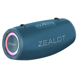 Zealot S87 Dj System Outdoor Active Powered Speaker Music Power Sound 80W High-Power Wireless Speakers Stereo Caixa De Som