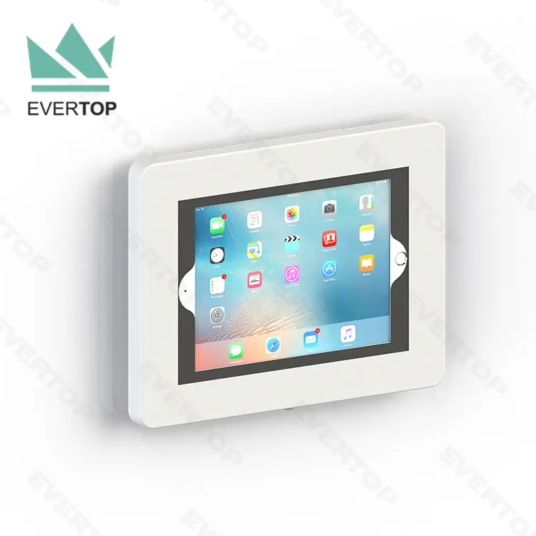 LSW01-C Anti-Diebstahl-Metall gehäuse an der Wand montiertes Tablet-Gehäuse, abschließbare Sicherheits wand halterung für iPad-Schließfach für iPad/Android