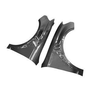 Garnitures de garde-boue avant en fibre de carbone véritable Style <span class=keywords><strong>TK</strong></span> pour Audi A3 S3 8V 2017-2019 A4 Garnitures de garde-boue - Product Image 2