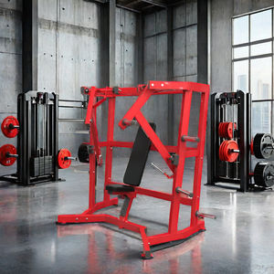 Máquina de prensa de disminución de Material de acero comercial Entrenamiento de <span class=keywords><strong>pecho</strong></span> y espalda 5T Capacidad Gimnasio Equipo de fitness Suministrado de fábrica - Product Image 5