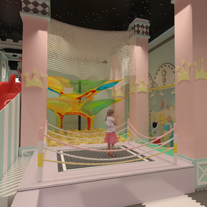 Kids Shopping Mall Center Commercial Parent Child <strong>Playroom</strong> Set up Indoor Play Area With Tree <strong>Decoration</strong> - Product Image 5