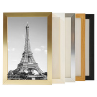 Cadres photo rectangulaires multifonctionnels en PVC pour l'international, formats 5x7 pouces et A4, série en pack - 5/10 pièces par pack, vente en gros directe usine