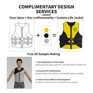 Chaleco Salvavidas de Neopreno al por Mayor de Fábrica, Chaleco de Flotabilidad, PFD para Adultos, Deportes Acuáticos, Kamizelki Ratunkowe, Chalecos Salvavidas para Hombre - Product Image 4