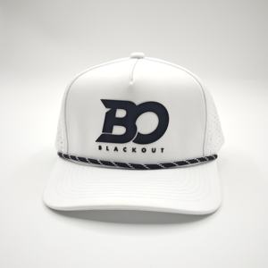 Casquettes de baseball et de golf unisexes de haute qualité, personnalisées, à 5 panneaux, en tissu Dobby Dot, imperméables et performantes - Product Image 2