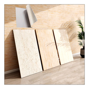 Revêtement mural flexible en pierre souple imitation travertin MCM, résistant aux intempéries, pour extérieur - Product Image 1