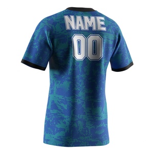 Camiseta Deportiva de Cuello Redondo para Hombre, Estilo Jersey, para Gimnasio o Equipo, Camiseta de Rugby Madagascar - Product Image 2