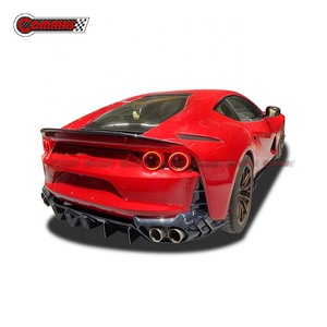 สปอยเลอร์หลังคาร์บอนไฟเบอร์แห้งคุณภาพสูงสไตล์ MSY สำหรับรถแข่ง Ferrari 812 - Product Image 2