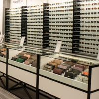 Pantalla M2 Gafas Led Estantes de exhibición Diseño Tienda óptica Exhibición Soporte bloqueado Escaparate para tienda de gafas