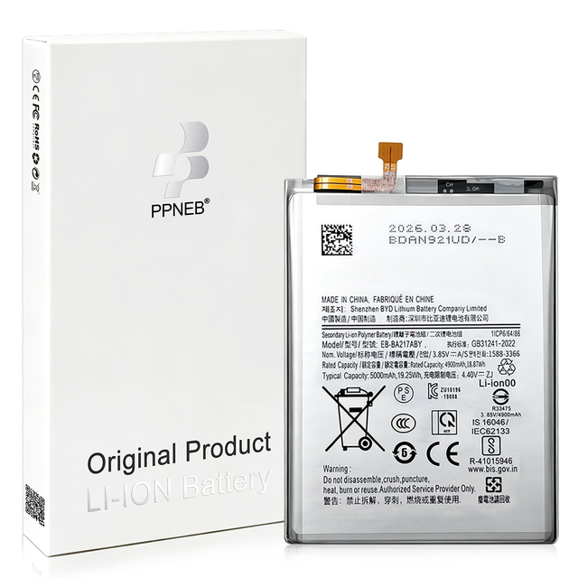 CE Certified Phone Battery Replacement EB-BA217ABY 5000mAh Mobile Phone Battery for Samsung Galaxy A12 A21s 18 Months Warranty