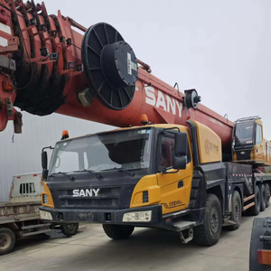 Stable Performance Used Sany 160 Ton Mobile Truck <b>Crane</b>, High Load Capacity Construction Hoisting Machinery - Product Image 1
