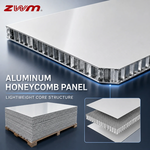 Panneaux <span class=keywords><strong>en</strong></span> nid d'abeille <span class=keywords><strong>en</strong></span> aluminium, couleurs de 4 mm à 18 mm, A3 CORE, pour matériaux de construction, panneau mural extérieur, lambris de plafond - Product Image 5