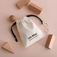 Pochette cadeau personnalisée en toile noire entièrement imprimée avec cordon de serrage, sac en coton biologique pour livres, jouets, emballage anti-poussière