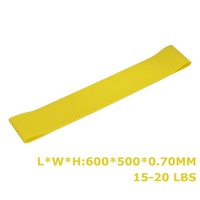 Cuerda Elástica de Látex Ecológica e Inodora, 5 Niveles de Resistencia, Bandas Antideslizantes, Diseño Plegable para Ejercicios de Gimnasio y Fitness