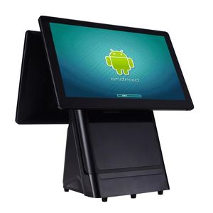 Set Completo Sistema POS <span class=keywords><strong>Computer</strong></span> POS Touch Dual 15.6\" con Intel Core I3 4a Gen 4GB/64GB SSD Android/Win10/11 per Vendita al Dettaglio - Product Image 4