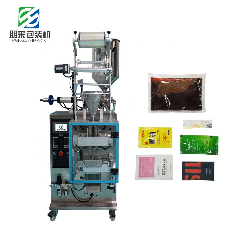 Automatic Pouch Fruit Juice Packaging Small Stick Sachet 4 Side Liquid Packing Machine Honey Royal Jelly Packing Machinery