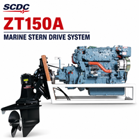 Tout nouveau SCDC ZT150A Marine Stern Drive Gear Ratio 1.55:1 pour moteur diesel de 60 à 130 CV