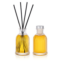 Flacons roll-on en verre premium pour huiles essentielles 30ml 100ml 200ml 500ml avec ensemble diffuseur à bâtonnets